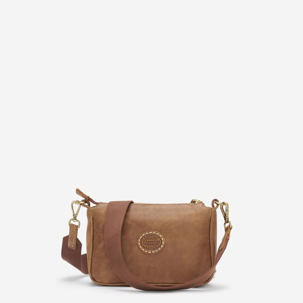 Roots Andie Bag 2.1 Tribe Leather Crossbody Purse